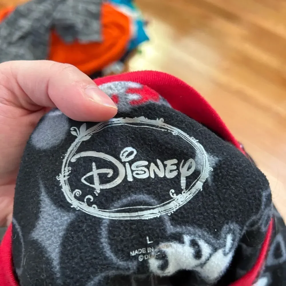 Mickey Mouse Onesie Footed Pajamas - Picture 2 of 4